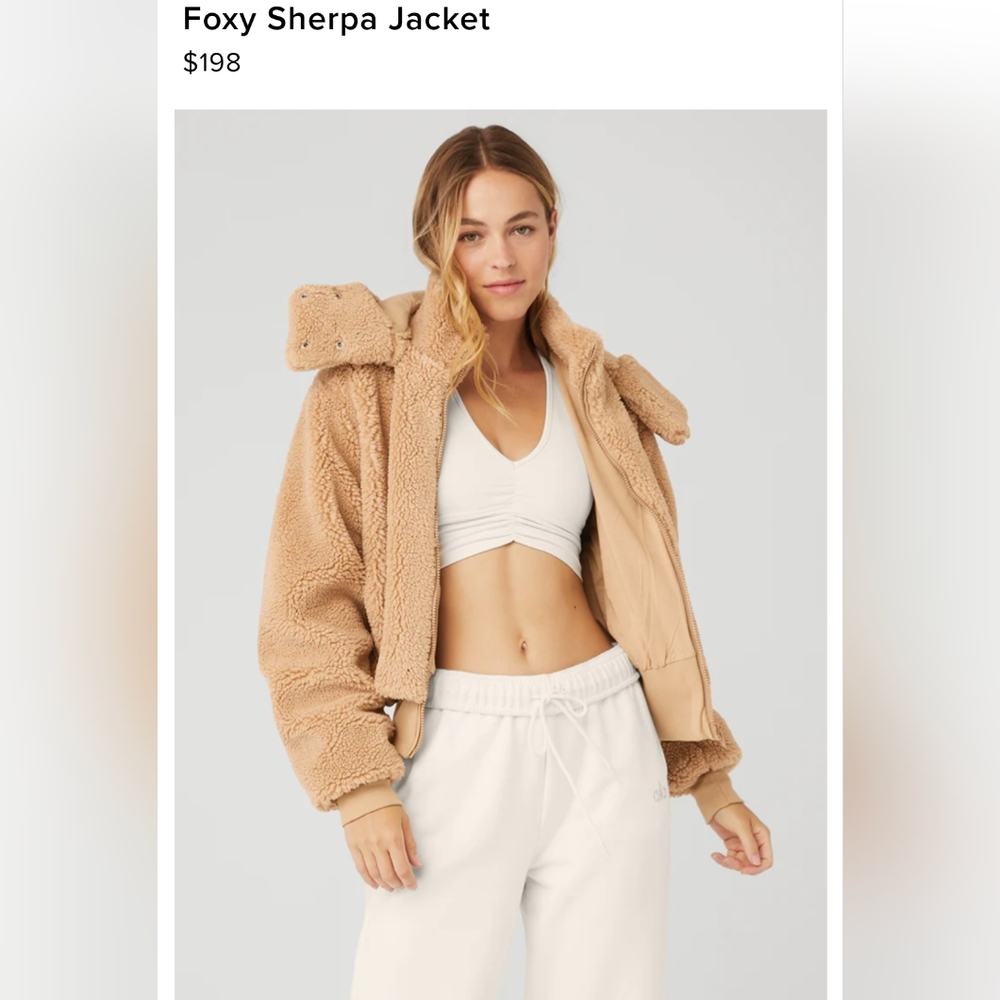 Alo moves Foxy Sherpa Jacket
